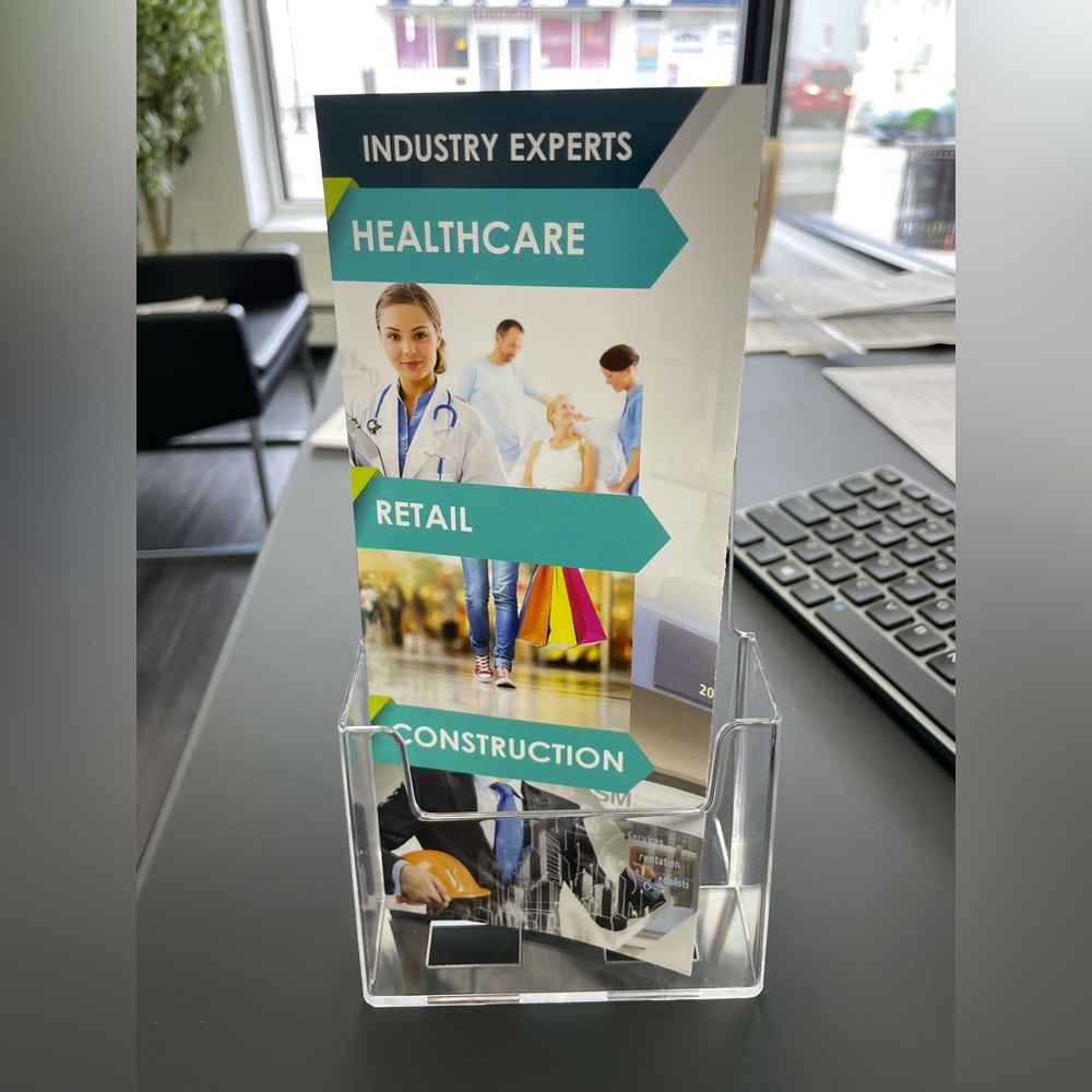 Crystal Clear Paper Holder